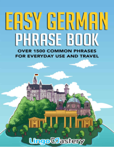 Easy German Phrase Book